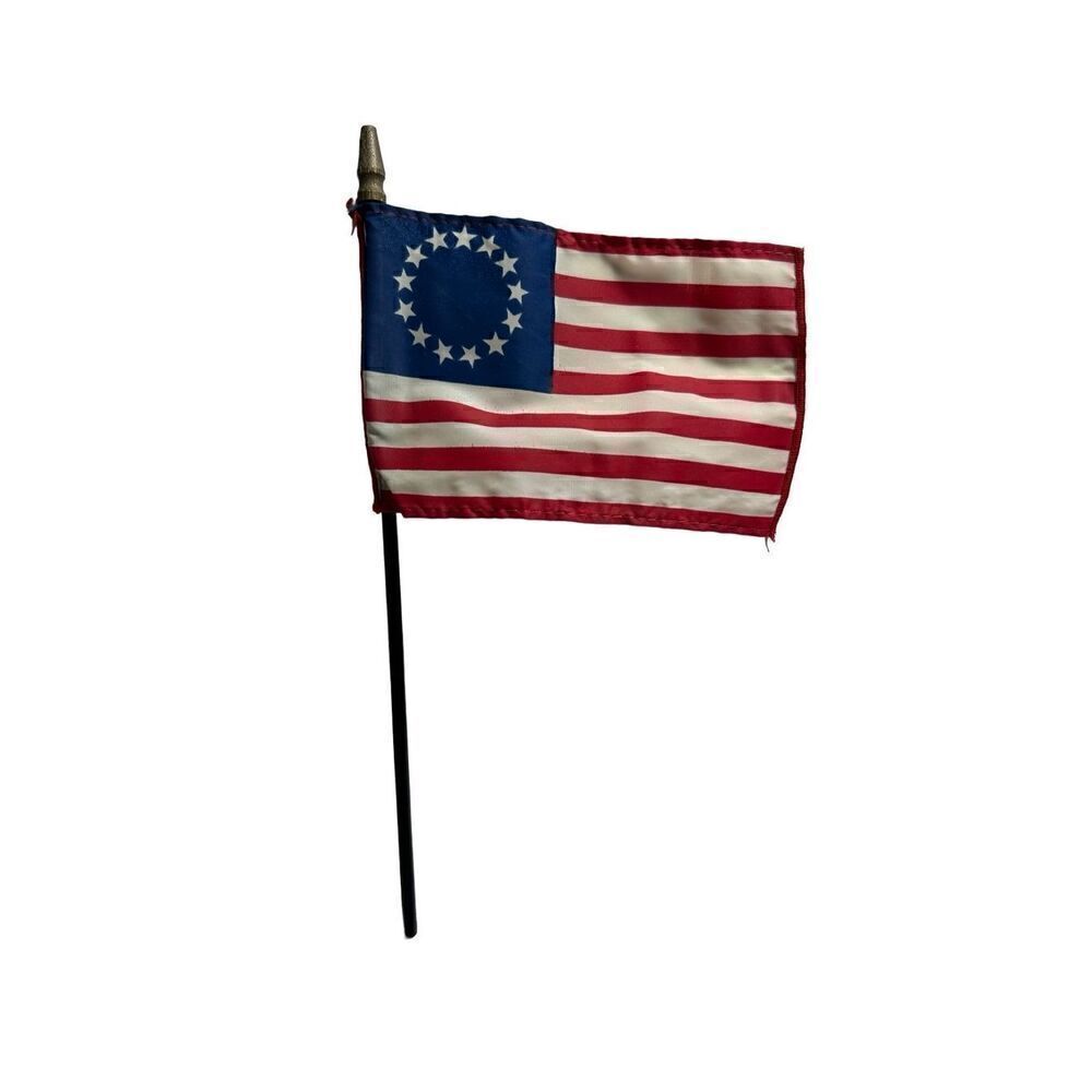 American USA Flag Vintage Desk Table